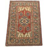 Fine Hand Knotted Kazak Carpet