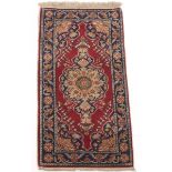 Semi-Antique Fine Hand Knotted Hereke Carpet