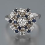 Ladies' Diamond and Gemstone Ring