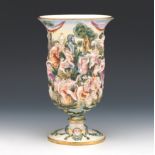 Large Capodimonte Vase