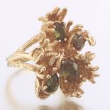 Ladies' Impressive Gold and Andalusite Fashion Ring