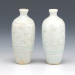 Pair of Chinese Porcelain Cabinet Vases, Song Dynasty (960 - 1279)