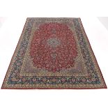 Fine Semi-Antique Hand-Knotted Isfahan Carpet