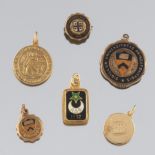 Collegiate Pins and Pendants from Brown University, Princeton and Vassar College