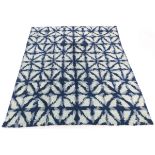 High Pile Hand Knotted Mid-Century Modern Design Carpet