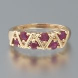 Ladies' 14k Gold and Ruby Ring