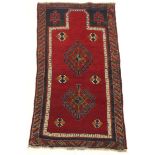 Antique Very Fine Hand Knotted Turkish Village Carpet, ca. 1920's