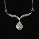 Ladies' Gold and Diamond Necklace