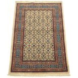 Semi-Antique Very Fine Hand Knotted Moud Khorasan Carpet