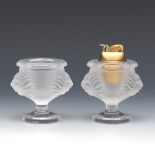 Lalique Lighter and Cigarette Holder