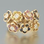 Sonia B Gold, Diamond and Gemstone Ring