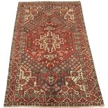 Semi-Antique Fine Hand Knotted Bakhtiari Carpet