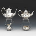 Reed & Barton Sterling Tea Service, "Hampton Court"