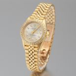 Ladies' Rolex Oyster Perpetual 18k Gold and Diamond Automatic Watch