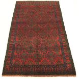 Near Antique Fine Hand Knotted Afshar Carpet, ca. 1950's