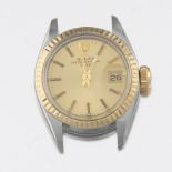 Ladies' Rolex Tuotone Datejust Head Watch