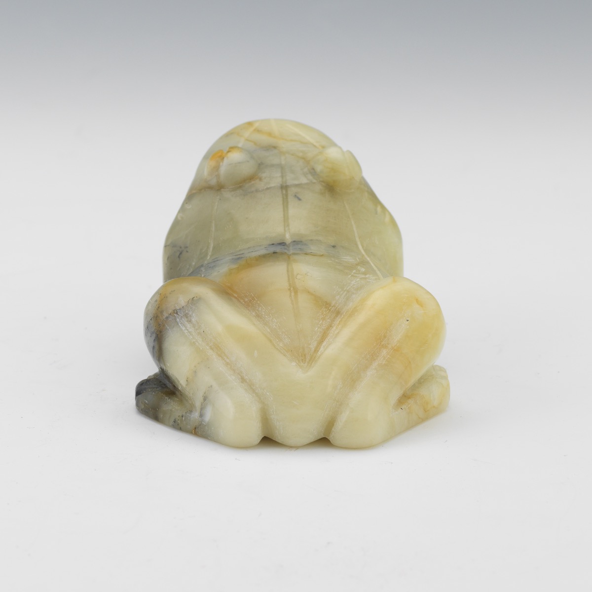 Chinese Carved Agate and Carnelian Lucky Frog Cabinet Sculpture, in Presentation Box - Image 3 of 8