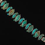 "Barse" Sterling Silver and Turquoise Bracelet