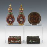 Chinese Five-Piece CloisonnÃ© Enamel Table Articles