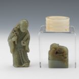 Group of Chinese Carved Jade Ornaments