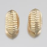 A Pair of Gold Shrimp Earrings