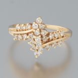 Ladies' Gold and Diamond Ring