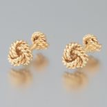 Tiffany & Co. Vintage Gold "Love Knot" Pair of Cufflinks