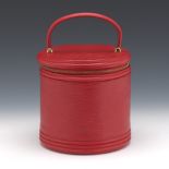 Louis Vuitton Red Epi Cannes Vanity Case