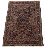 Near-Antique Hand Knotted Sarouk Carpet
