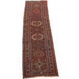 Antique Hand Knotted Karaja Runner, ca. 1930's