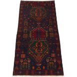 Fine Hand Knotted Balouch Nomadic Carpet