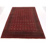 Fine Hand Knotted Bukhara Carpet