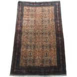 Extra Fine Vintage Hand Knotted Khum (Qum) Silk Carpet