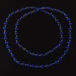 Ladies' Gold and Lapis Lazuli Necklace