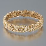 Ladies' Diamond Hinged Bangle Bracelet