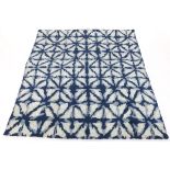 Hand Knotted Lush Mid-Century Modern Style Carpet