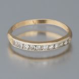 Ladies' Gold and Diamond Band