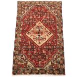 Semi-Antique Hand Knotted Malayer Carpet, ca. 1970's