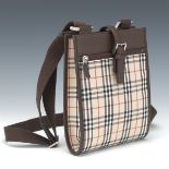 Burberry House Check Canvas Crossbody Bag