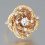 Ladies' Gold 0.50 ct Diamond Ring