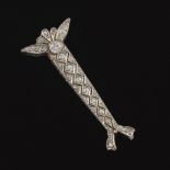 Ladies' Belle Epoque Platinum, Gold and Diamond Pin/Brooch