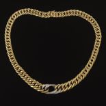 Ladies' Gold and Diamond Chain Necklace