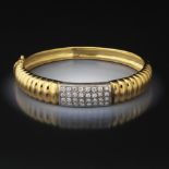 Italian Yellow Gold With Diamonds