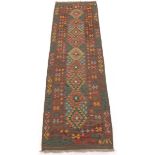 Hand Knotted Village Rainbow Kilim Runner