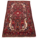 Semi-Antique Hand Knotted Bakhtiari Carpet, ca. 1970â€™s