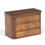 Victorian Marquetry and Ormolu Fittings Chest of Drawers Salesman's Sample