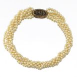 Gump's Kashira Pearl Torsade Necklace