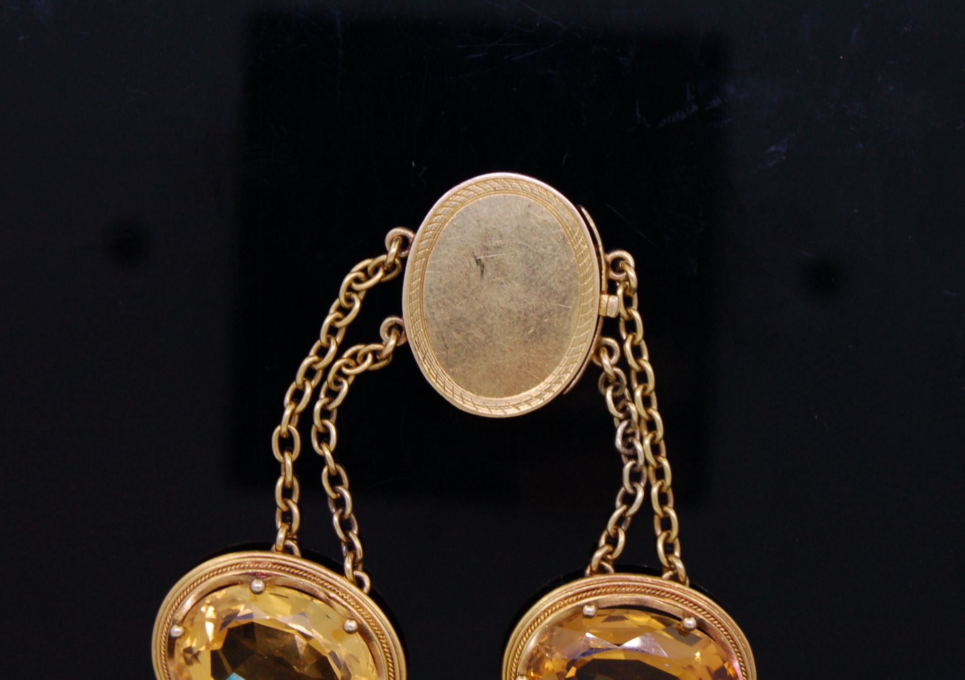 ANTIQUE CITRINE NECKLACE - Image 3 of 3