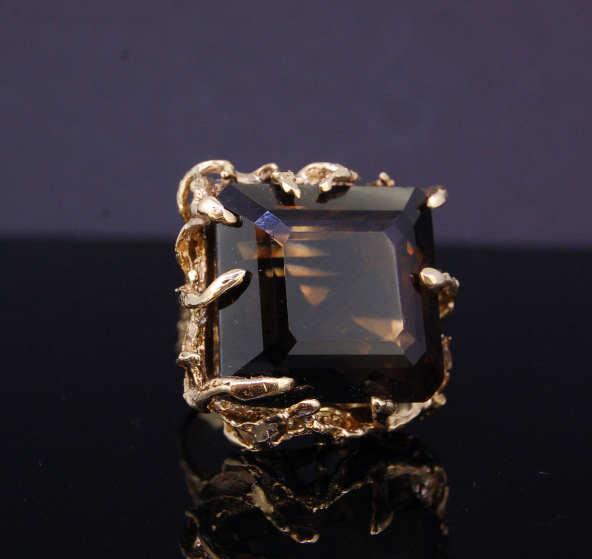 IMPRESSIVE CITRINE RING