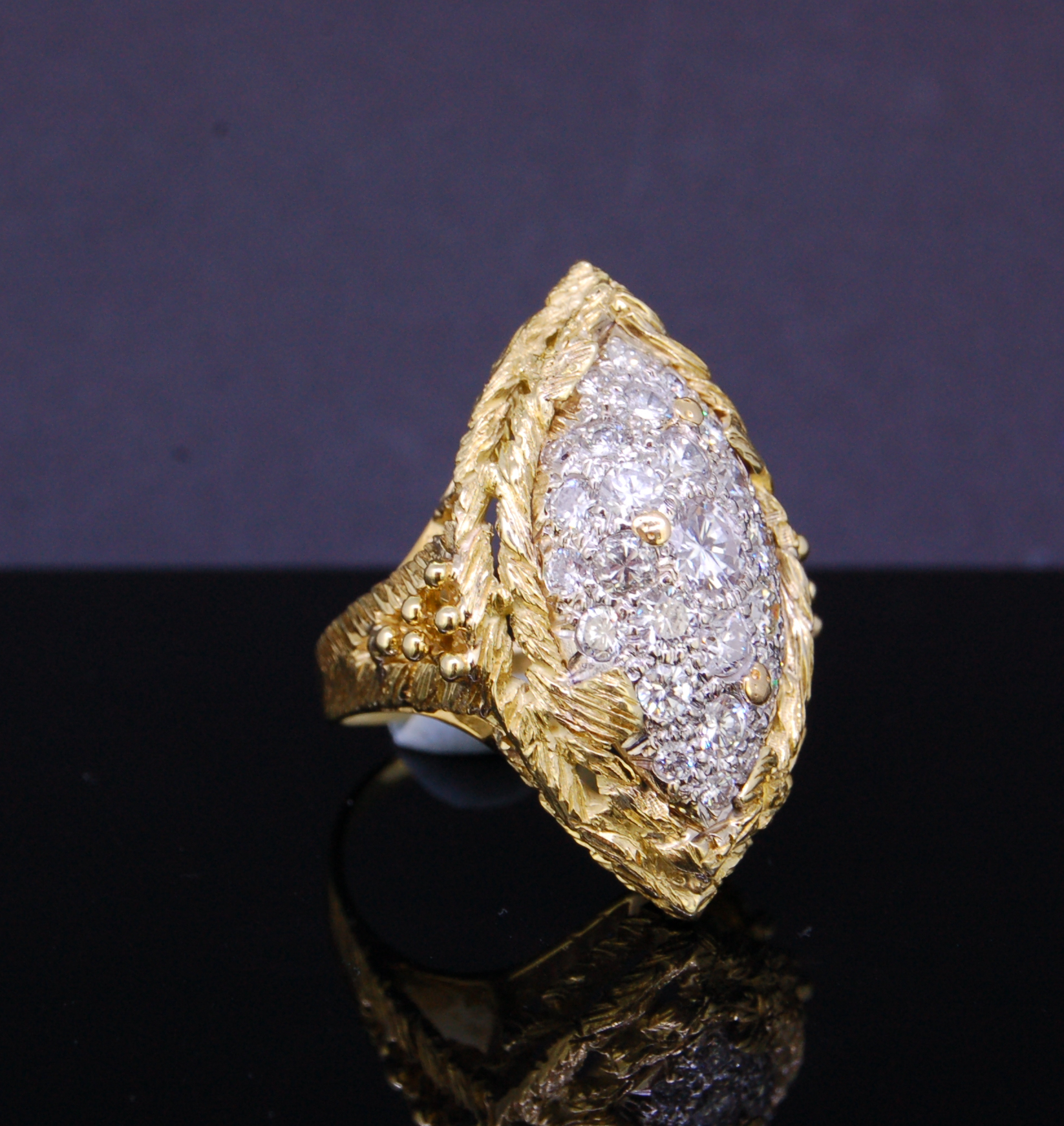 DIAMOND COCKTAIL RING - Image 2 of 3